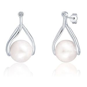 JwL Luxury Pearls Jemné strieborné náušnice s pravou perlou JL0653 vyobraziť
