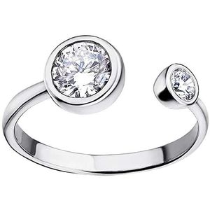 Lotus Silver Elegantný strieborný prsteň s čírymi zirkónmi pre ženy LP1272-3 / 1 vyobraziť