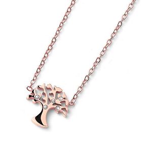 Oliver Weber Bronzový náhrdelník Strom života Flourish 12153RG vyobraziť