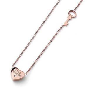 Oliver Weber Romantický náhrdelník Srdce s kryštálom Swarovski Keylove 12171RG vyobraziť