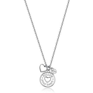 Brosway Oceľový náhrdelník Srdce Chakra BHKL03EN (retiazka, prívesky) vyobraziť