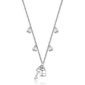 Brosway Oceľový náhrdelník s príveskami Chakra BHKL11 vyobraziť
