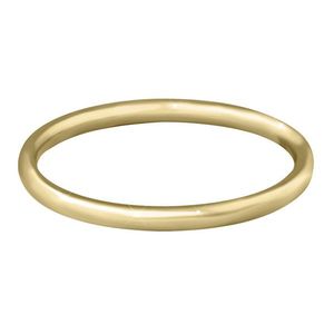 Troli Pozlátený minimalistický prsteň z ocele Gold 50 mm vyobraziť