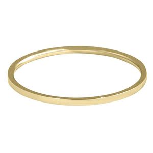 Troli Elegantný minimalistický prsteň z ocele Gold 50 mm vyobraziť