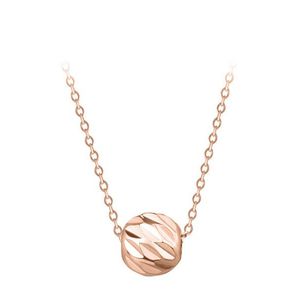 Troli Nežný pozlátený náhrdelník s príveskom Globe Rose zlaté vyobraziť