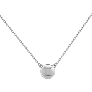 JVD Strieborný náhrdelník s príveskom Blíženci SVLN0165XF300BL vyobraziť