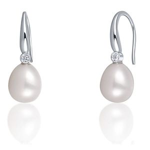 JVD Elegantné perlové náušnice so zirkónmi SVLE0374SH2P100 vyobraziť