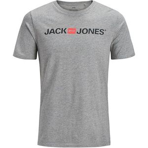 Jack&Jones Pánske tričko JJECORP 12137126 Light Grey Melange SLIM FIT - MELANGE L vyobraziť