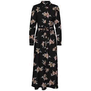 Vero Moda Dámske šaty VMNEWALLIE MAXI 10251668 Black ALLIE XS vyobraziť