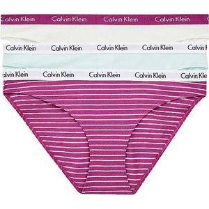 Calvin Klein 3 PACK - dámske nohavičky Bikini QD3588E-JMR XS vyobraziť