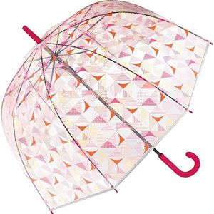 Esprit Dámsky palicový dáždnik Long AC Domeshape Transparent 53222 vyobraziť