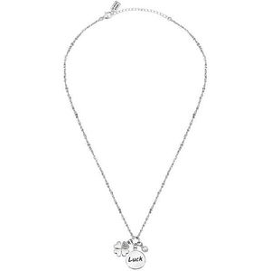 La Petite Story Dámsky oceľový náhrdelník s príveskami pre šťastie Friendship LPS05ARR63 vyobraziť