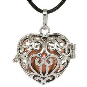 MUMMY BELL Dámsky náhrdelník medená rolnička Srdce K11SME18 vyobraziť
