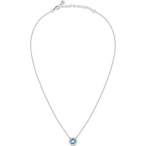 Morellato Nežný strieborný náhrdelník s akvamarínom a kryštály Tesoro SAIW94 vyobraziť