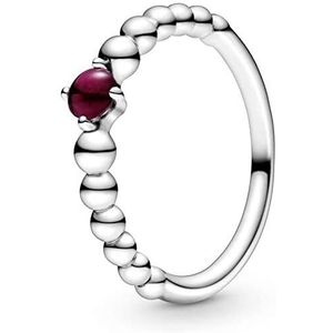 Pandora Strieborný prsteň pre ženy narodené v januári 198867C08 50 mm vyobraziť
