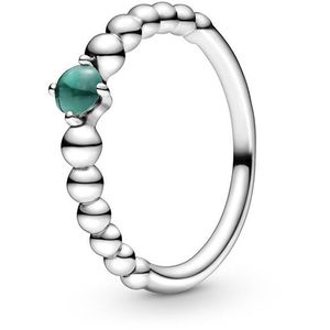 Pandora Strieborný prsteň pre ženy narodené v máji 198867C05 52 mm vyobraziť