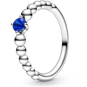 Pandora Strieborný prsteň pre ženy narodené v septembri 198867C12 54 mm vyobraziť
