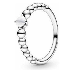 Pandora Strieborný prsteň pre ženy narodené v apríli 198867C04 54 mm vyobraziť