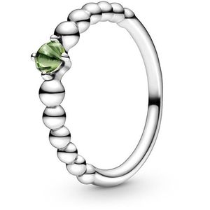 Pandora Strieborný prsteň pre ženy narodené v auguste 198867C10 52 mm vyobraziť