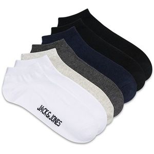 Jack&Jones 7 PACK - pánske ponožky JACMIX 12182171 Black vyobraziť