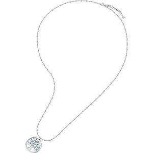 Morellato Pôvabný oceľový náhrdelník s modrými kryštálmi Strom života Vita SAUD01 vyobraziť