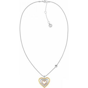 Tommy Hilfiger Romantický tricolor náhrdelník Srdce TH2780403 vyobraziť