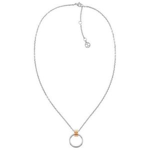 Tommy Hilfiger Luxusné oceľový bicolor náhrdelník s príveskom TH2780393 vyobraziť