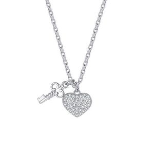 Rosato Zamilovaný strieborný náhrdelník Storie RZC044 (retiazka, prívesky) vyobraziť