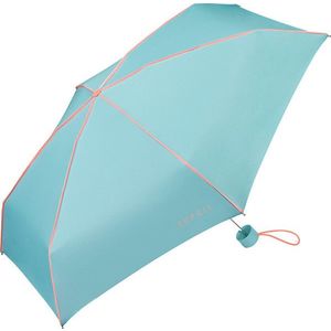 Esprit Dámsky skladací dáždnik Color Pop 53262 aqua/coral vyobraziť