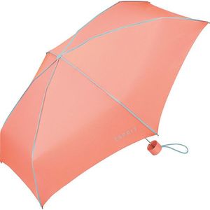 Esprit Dámsky skladací dáždnik Color Pop 53265 coral/aqua vyobraziť
