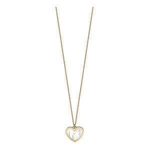 Esprit Pozlátený náhrdelník s perleťovým srdiečkom ESNL01412245 vyobraziť
