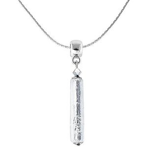 Lampglas Krištáľový náhrdelník Ice Queen s rýdzim striebrom v perle Lampglas NPR3 vyobraziť