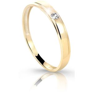 Cutie Diamonds Prsteň zo žltého zlata s briliantom DZ6707-1617-00-X-1 48 mm vyobraziť