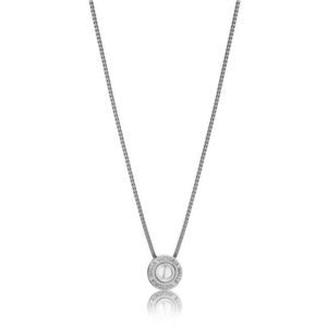 Victoria Walls Pôvabný oceľový náhrdelník s perlou VN1091S vyobraziť