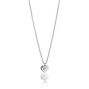 Victoria Walls Romantický oceľový náhrdelník s kryštálmi VN1093S vyobraziť