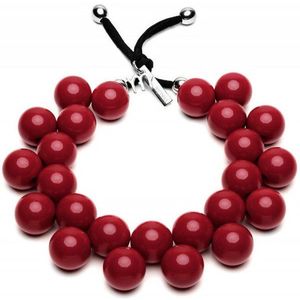 #ballsmania Originálne náhrdelník C206-19-1650 Bordeaux vyobraziť