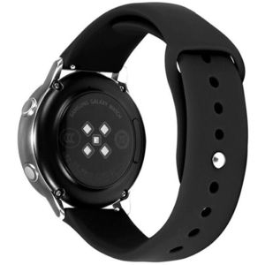 4wrist Silikonový řemínek pro Samsung Galaxy Watch - Black 20 mm vyobraziť