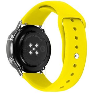 4wrist Silikonový řemínek pro Samsung Galaxy Watch - Yellow 20 mm vyobraziť