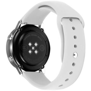 4wrist Silikonový řemínek pro Samsung Galaxy Watch - White 20 mm vyobraziť