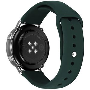 4wrist Silikonový řemínek pro Samsung Galaxy Watch - Dark Green 20 mm vyobraziť