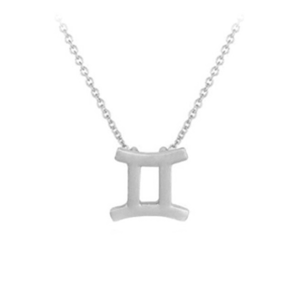 JVD Strieborný náhrdelník s príveskom Blíženci SVLN0195XH200BL vyobraziť