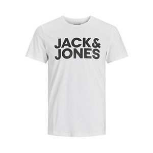 Jack&Jones Pánske tričko JJECORP Slim Fit 12151955 White S vyobraziť