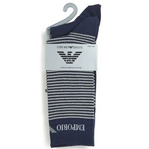 Ponožky Emporio Armani CC114-PACK DE 2 vyobraziť