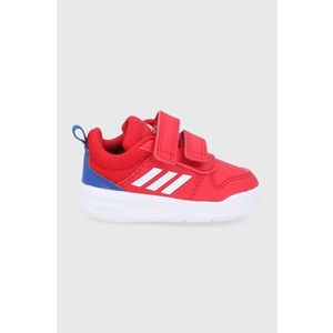 Detské topánky adidas červená farba vyobraziť