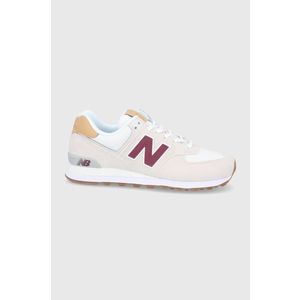Topánky New Balance ML574NR2 krémová farba vyobraziť