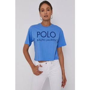 Bavlnené tričko Polo Ralph Lauren vyobraziť