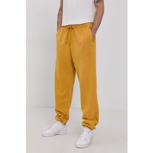 Nohavice Levi's pánske, žltá farba, jednofarebné vyobraziť