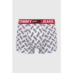 Boxerky Tommy Jeans pánske, červená farba vyobraziť