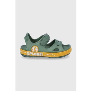 Detské sandále Coqui zelená farba vyobraziť