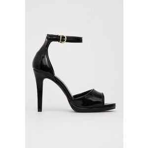 Sandále Sisley čierna farba vyobraziť